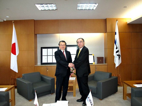 Visit of Mr. Masaharu Nakagawa, Senior Vice Minister of MEXT