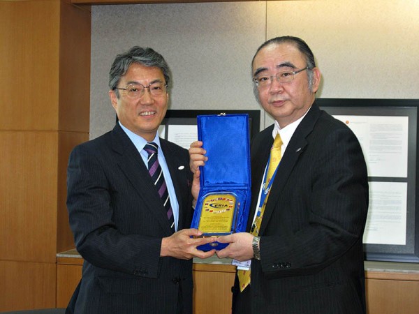 Visit of Commissioner of Japan Patent Office, Mr. Tetsuhiro Hosono