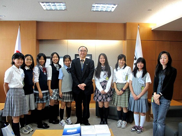 Visit of Students from Jakarta Japanese School