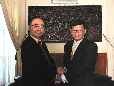 ERIA Executive Director Pays Courtesy Visit to Cambodia's High Level Officials