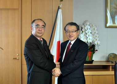 Meeting with Mr. Masaharu Nakagawa, Minister of MEXT Japan