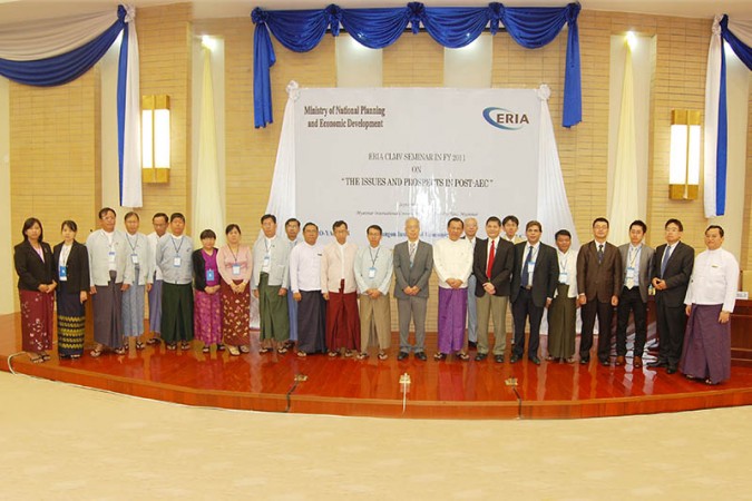 ERIA Organizes CLMV Seminar on Post-AEC Prospects in Myanmar