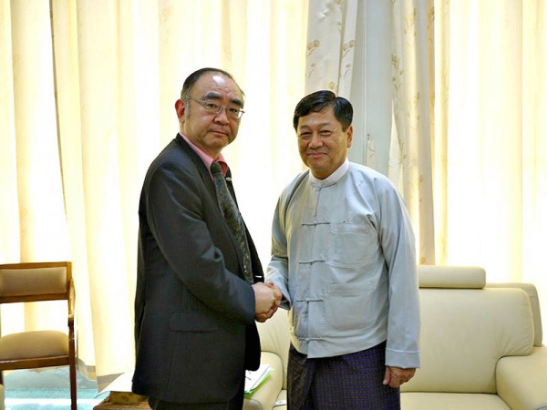 Executive Director of ERIA Meets Ministers of Myanmar