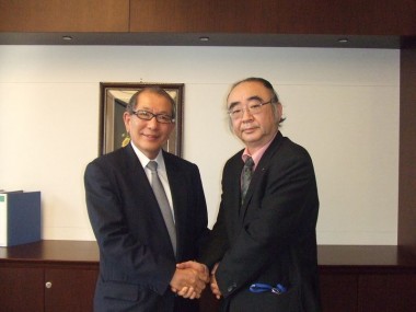Meeting with Senior Vice President of JICA, Mr. Hideaki Domichi