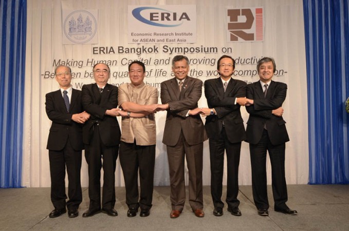 ERIA Bangkok Symposium on Making Human Capital and Improving Productivity