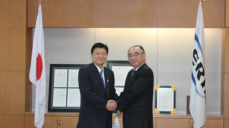 Visit of H.E. Mr. Yoshitaka Shindo, Minister of Internal Affairs and