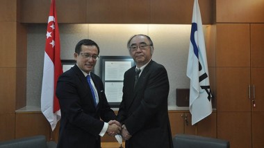 Visit of Prof. Simon Tay, Chairman of SIIA