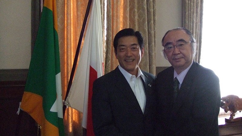 Executive Director of ERIA meets with Governor and Vice Governor of Ehime Prefecture, Japan