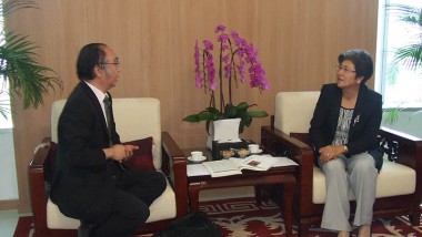 Executive Director of ERIA Called on Ambassador of People's Republic of China to ASEAN