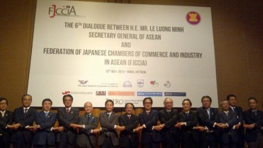 Executive Director of ERIA attends the 6th Dialogue between FJCCIA and Secretary General of ASEAN