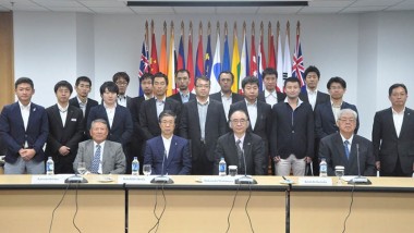 Delegation led by Advisor of the Ehime Bank, Ltd. Visits ERIA