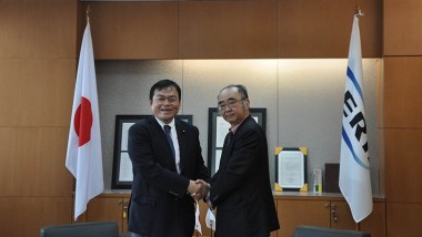 State Minister of Economy, Trade and Industry of Japan Visits ERIA