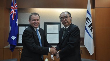 Executive Director of ERIA meets Australian Ambassador to ASEAN