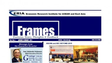 ERIA official newsletter "ERIA FRAMES" (January - February 2014 Issue) released