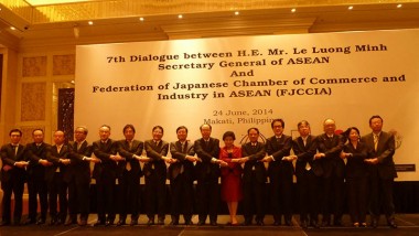 Executive Director of ERIA attends 7th Dialogue between FJCCIA and Secretary General of ASEAN