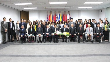 Distinguished Members of Japan's House of Representatives Budget Committee Visit ERIA