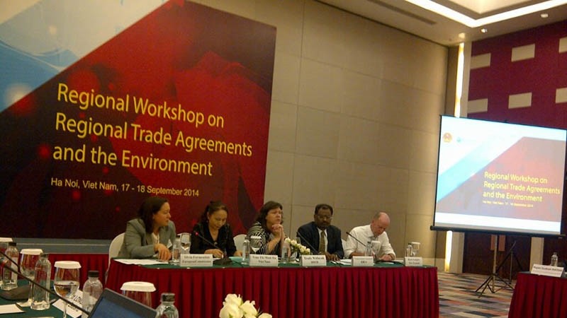 ERIA Contributes to MOIT, Viet Nam - OECD Workshop on Regional Free Trade Agreements and the Environment