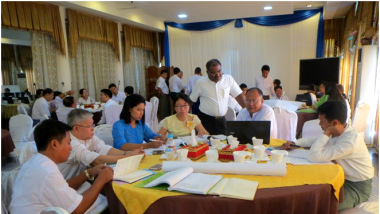 Energy Policy Workshop for Myanmar Government Officials in Nay Pyi Taw, 29 September - 1 October