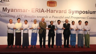 Joint Myanmar-ERIA-Harvard Symposium Acknowledges AEC 2015 as Milestone