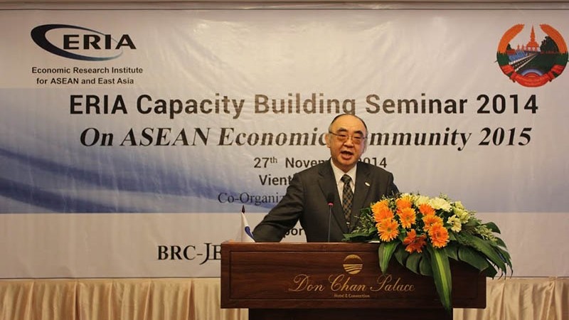 ERIA promotes Lao Capacity to engage AEC beyond 2015