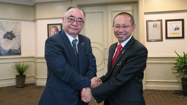 ERIA Pays Courtesy Call to Malaysian Minister