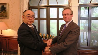 ERIA Executive Director Meets with Russian Ambassador to ASEAN