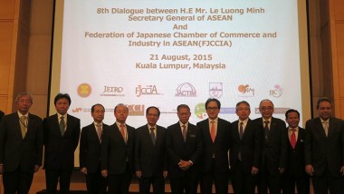ERIA Takes Part in the 8th Dialogue between FJCCIA and Secretary-General of ASEAN