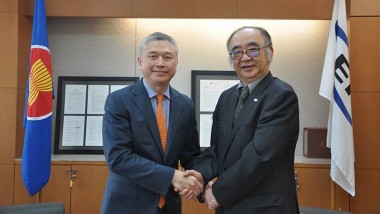 Secretary-In-Charge of ASCOPE Calls on ERIA President