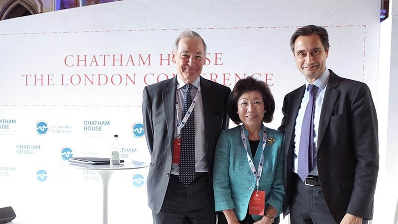 Prof Yamanaka attends Chatham House's 2016 London Conference