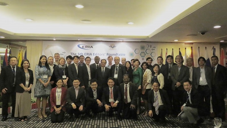 ERIA and Vientiane Times Organise the Fifth ERIA Editors' Roundtable