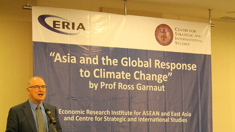 Prof Ross Garnaut Public Lecture: Asia and the Global Response to Climate Change