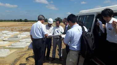 ERIA CADP Research Team Conducts Site Visits in Cambodia