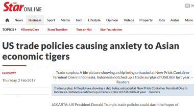 US Trade Policies Causing Anxiety to Asian Economic Tigers