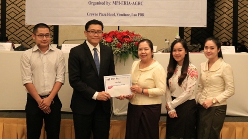 Prizes Awarded to Best Policy Modelling Studies in Lao PDR