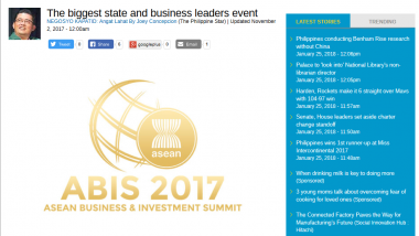 Article - The biggest state and business leaders event