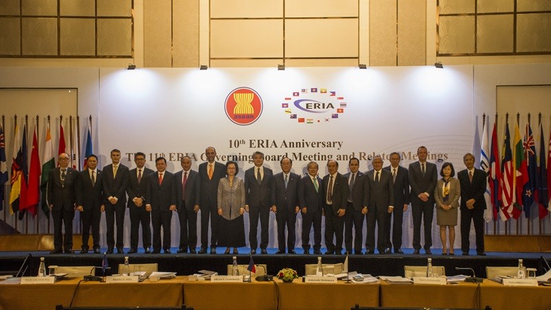 ERIA Holds the 11th Governing Board Meeting and Celebrates 10th Anniversary