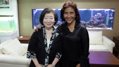Prof Yamanaka Promotes the Importance of Security, Peace, Disaster Preparedness and Womens’ Issues