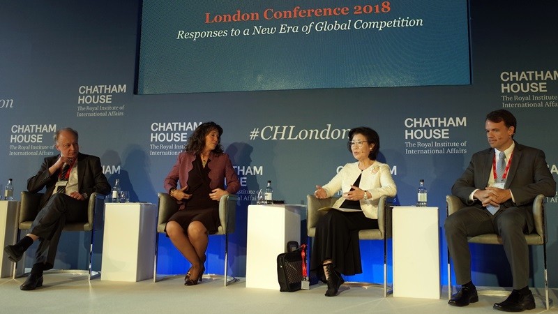 Prof Akiko Yamanaka Speaks at Chatham House Conference in London