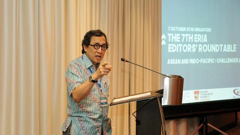 ASEAN Must ‘Move Boldly’ Amb Bilahari at the 7th ERIA Editors Roundtable