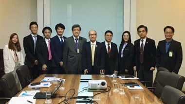 ERIA Pays Courtesy Call to Thailand's Minister of Energy