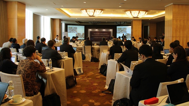 ERIA, IDE-JETRO, and RIETI Hold Roundtable on Digital Economy