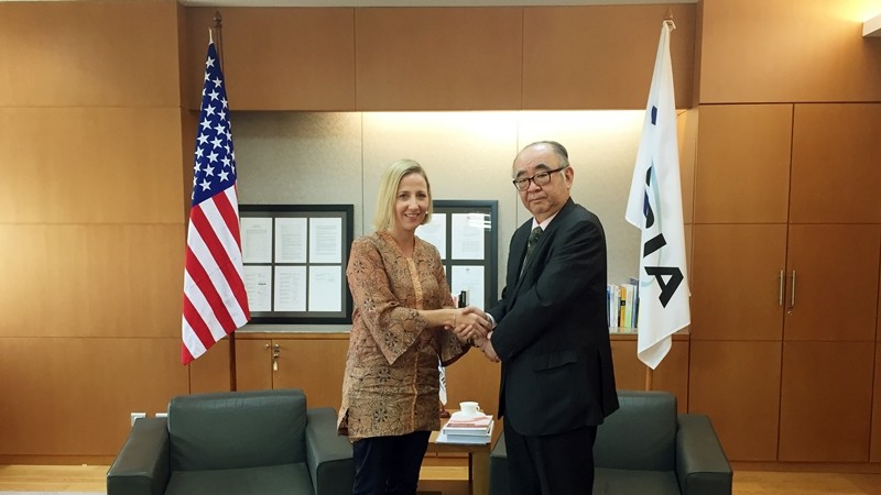 ERIA Receives Courtesy Call from Charge d’Affairs a.i. of US Mission to ASEAN