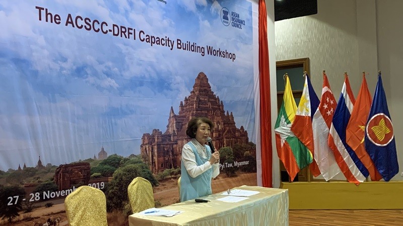 Prof Akiko Yamanaka Speaks at the Regional Workshop on Disaster Risk Financing and Insurance for ASEAN