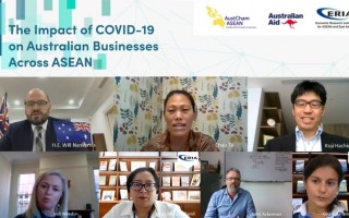 ERIA and AustCham Co-hosted Webinar on The Impact of Covid-19 on Australian Businesses Across ASEAN