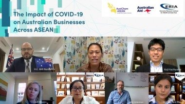ERIA and AustCham Co-hosted Webinar on The Impact of Covid-19 on Australian Businesses Across ASEAN
