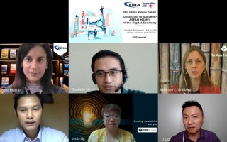 ERIA hosted the MSMEs Talk #6 - Upskilling to Succeed- ASEAN MSMEs in the Digital Economy