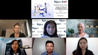 ERIA Hosts Webinar on Women in STEM and the Digital Economy from the Perspective of ASEAN