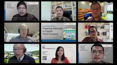 ERIA Supports Growth of Indonesia’s Older Population Fueling the Potential of the Silver Economy Webinar