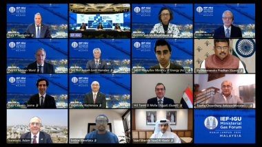 ERIA President Attends 7th IEF-IGU Ministerial Gas Forum