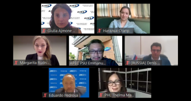 ERIA Participates in APEC Online Workshop on the Economic Effects of Flexible Work Arrangements